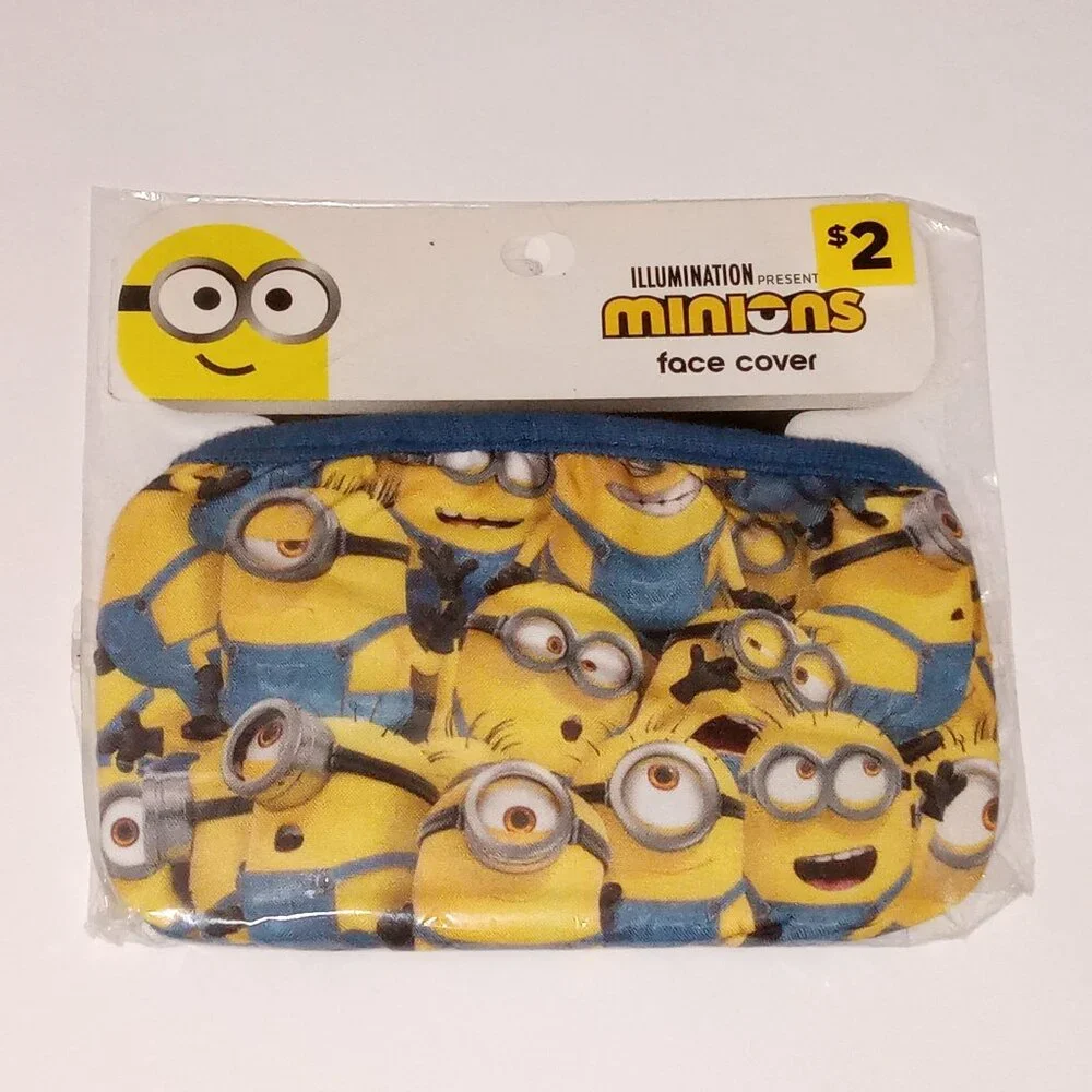 Minions Kids Face Mask